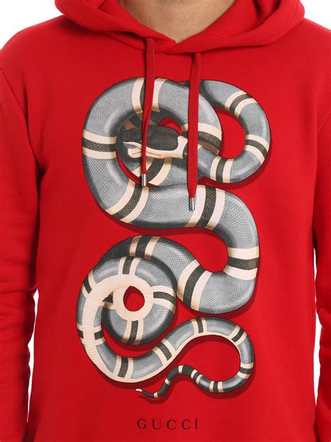 gucci hoodie snake cheap|gucci distressed hoodie.